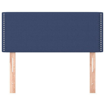 Cabeceira de cama tecido 80x5x78/88 cm azul