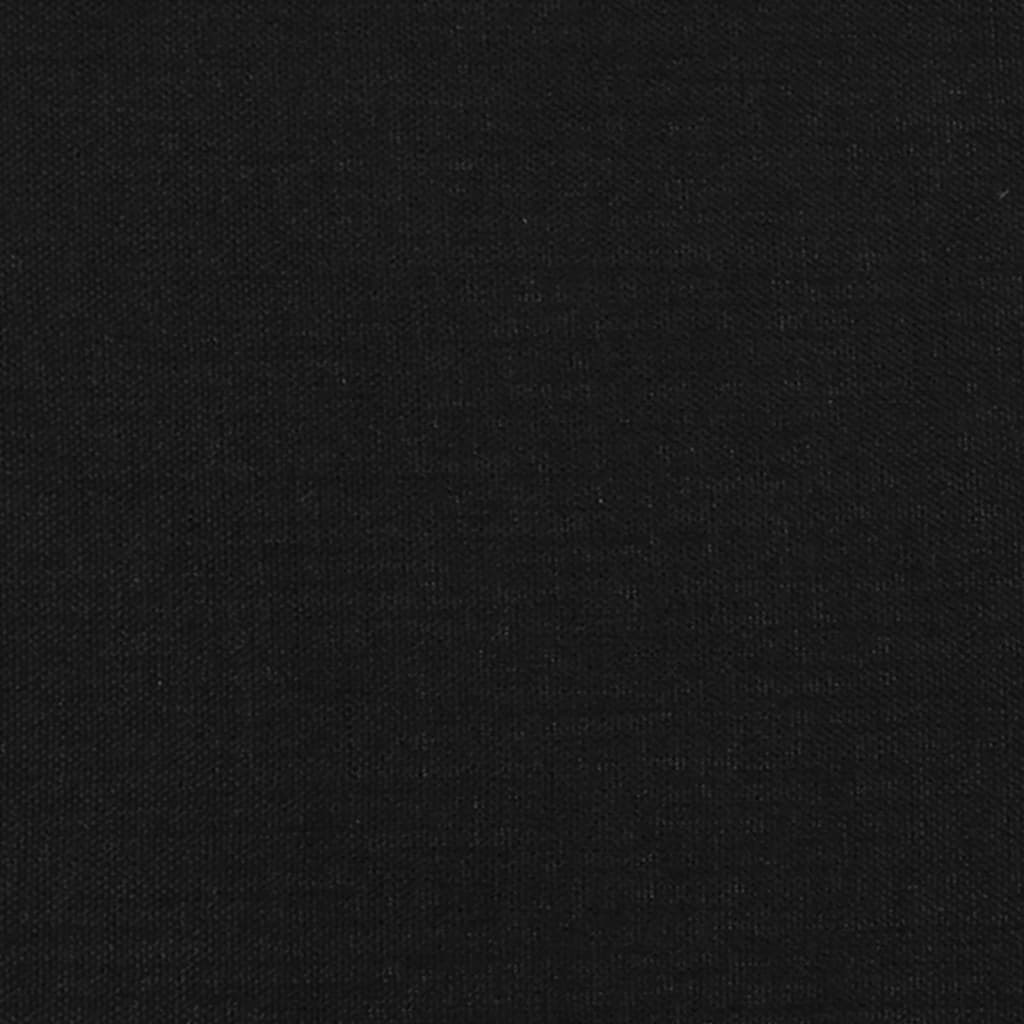 Cabeceira de cama tecido 80x5x78/88 cm preto