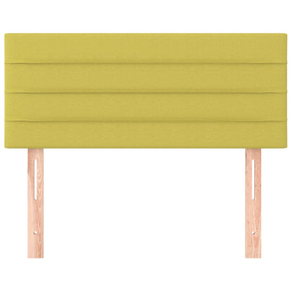 Cabeceira de cama tecido 100x5x78/88 cm verde