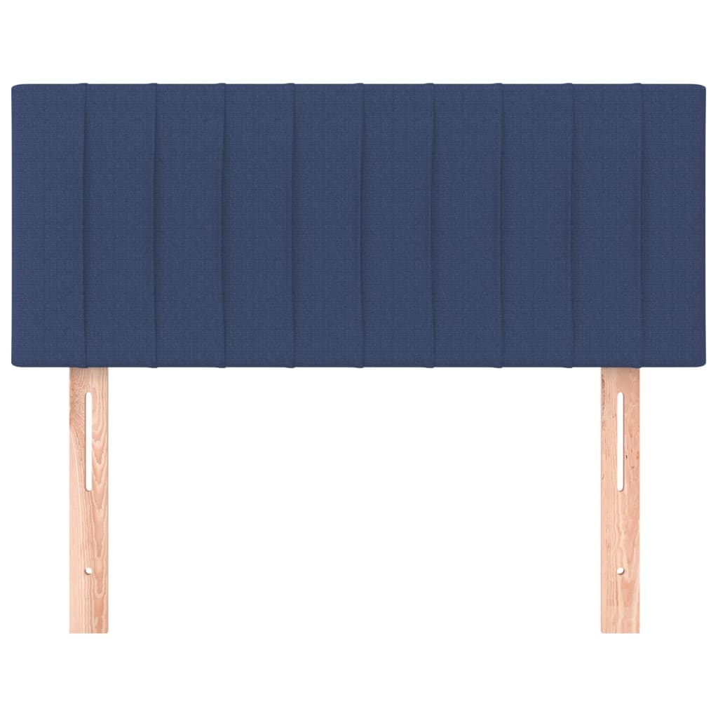 Cabeceira de cama tecido 80x5x78/88 cm azul