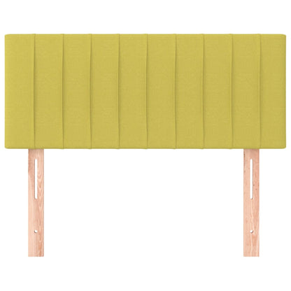 Cabeceira de cama tecido 80x5x78/88 cm verde