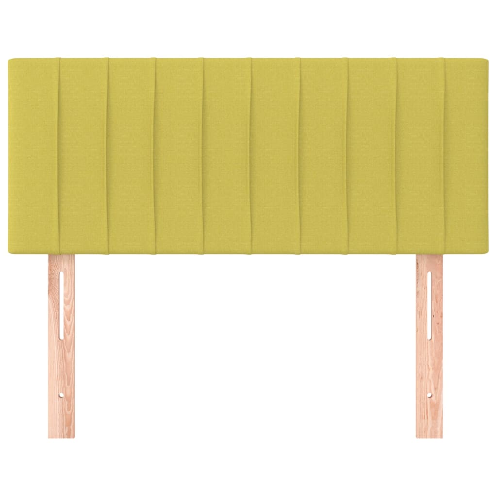 Cabeceira de cama tecido 90x5x78/88 cm verde