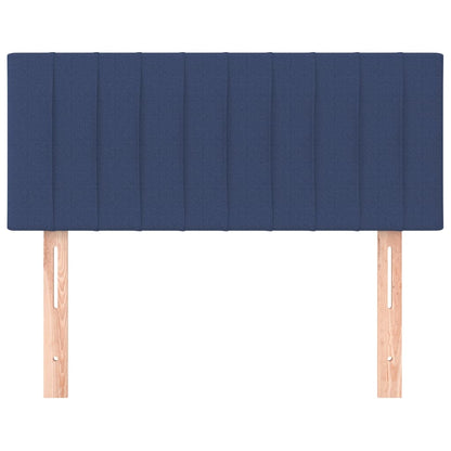 Cabeceira de cama tecido 100x5x78/88 cm azul