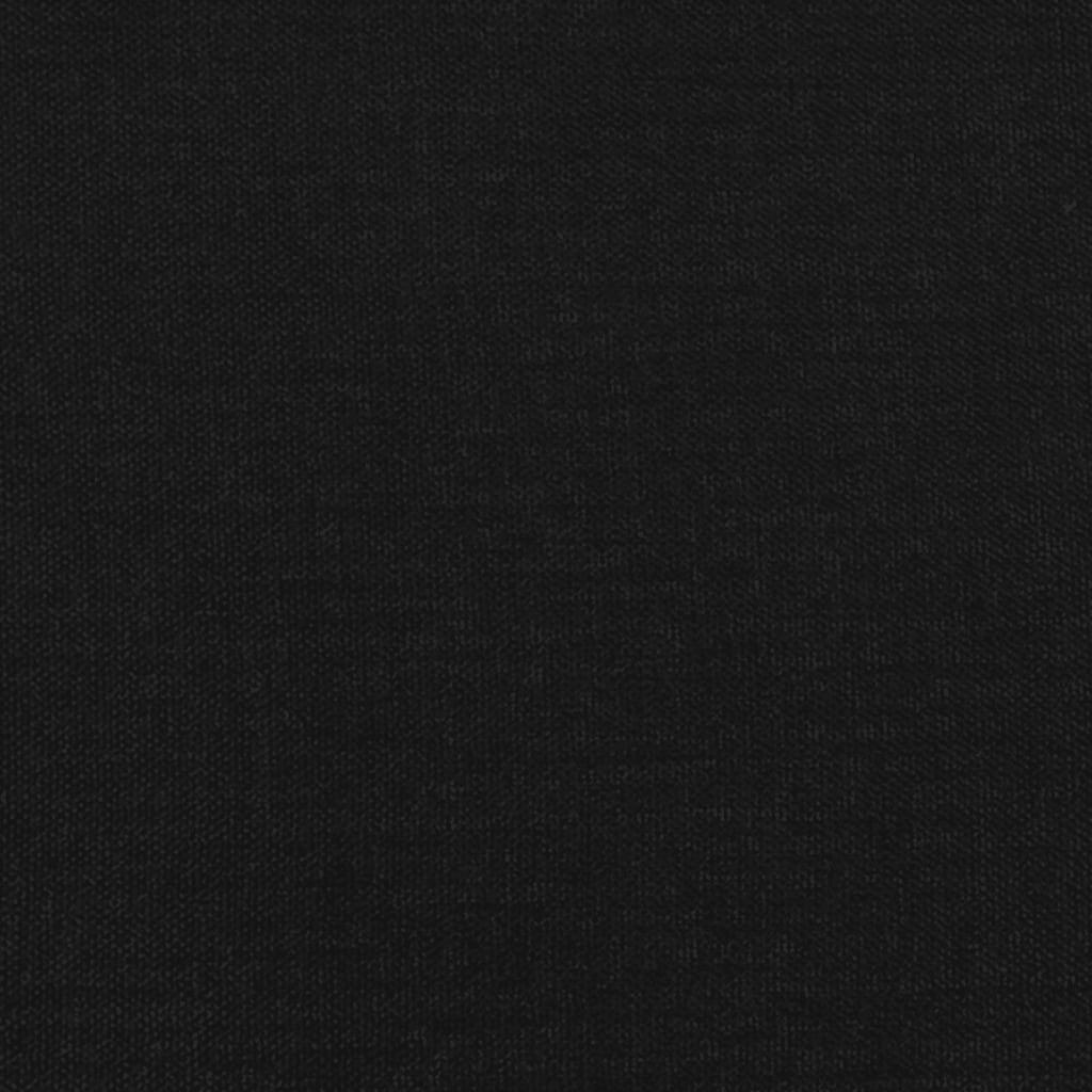 Cabeceira de cama tecido 80x7x78/88 cm preto