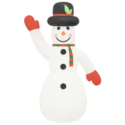 Boneco de Neve Insuflável com Luzes LED - 455 cm - Super XXL