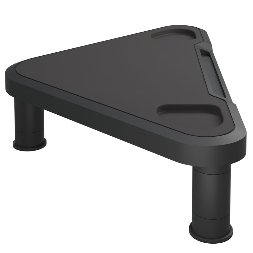 Suporte de canto para monitor 49x28x10,5 cm preto