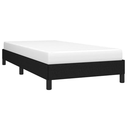 Estrutura de cama 90x190 cm tecido preto