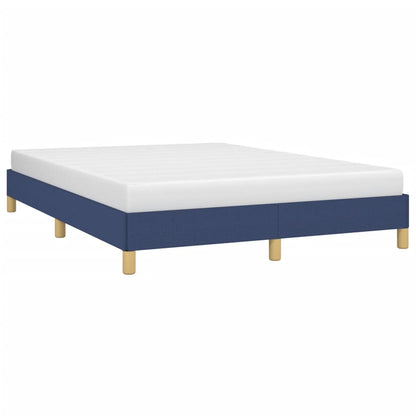 Estrutura de cama 140x190 cm tecido azul