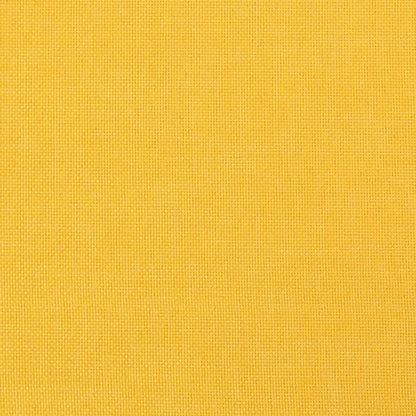 Banco 70x35x41 cm tecido amarelo-claro