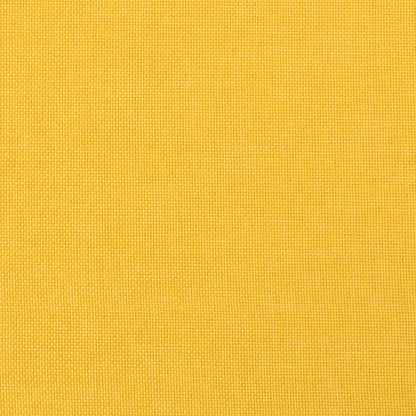 Banco 100x35x41 cm tecido amarelo-claro