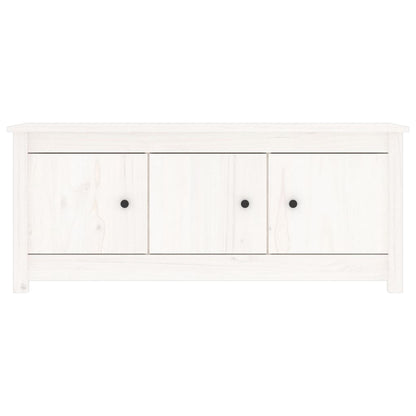 Sapateira 110x38x45,5 cm pinho maciço branco