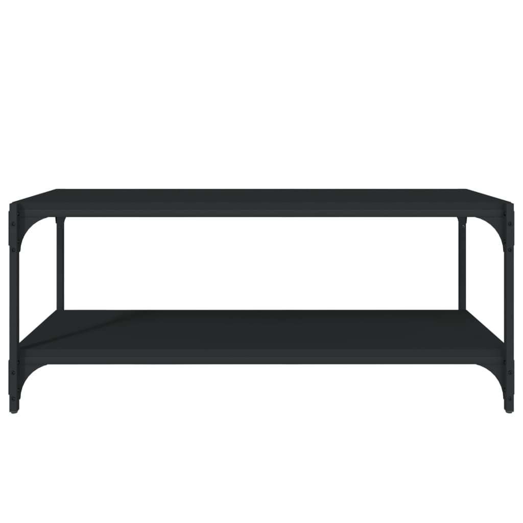 Mesa de Apoio Lotesa de 100 cm - Preto - Design Industrial