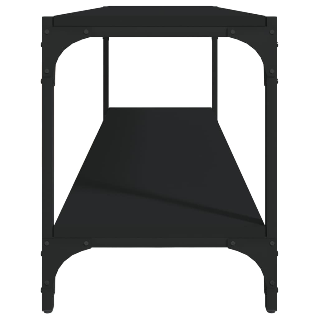 Mesa de Apoio Lotesa de 100 cm - Preto - Design Industrial