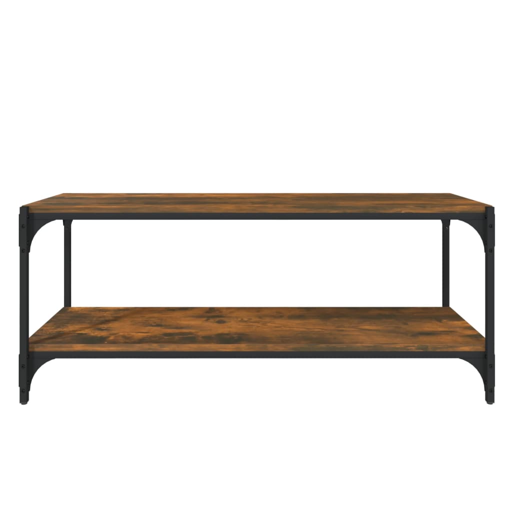 Mesa de Apoio Lotesa de 100 cm - Madeira Rústica - Design Industrial