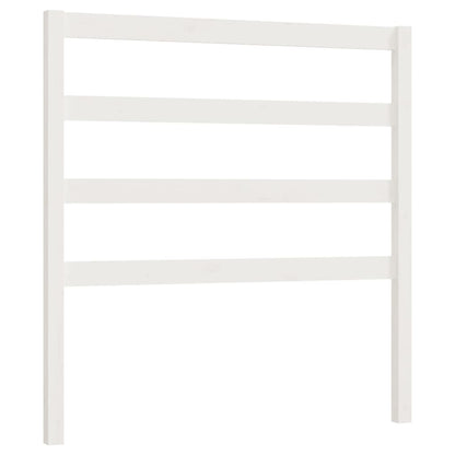 Estrutura sofá-cama de puxar 2x(90x190) cm pinho maciço branco