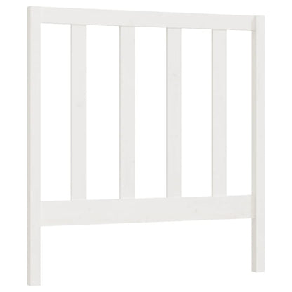 Estrutura sofá-cama de puxar 2x(90x190) cm pinho maciço branco