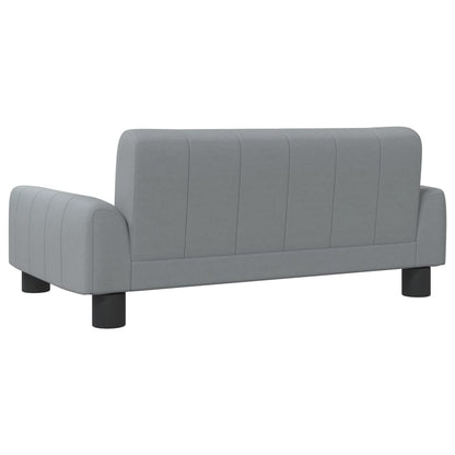 Cama para cães 70x45x30 cm tecido cinzento-claro