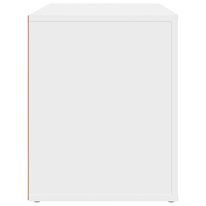 Mesa de cabeceira 60x36x45 cm derivados de madeira branco