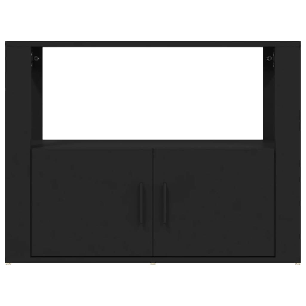 Aparador Sado de 80 cm - Preto - Design Moderno