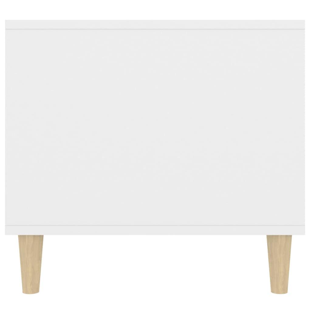 Mesa de centro 90x49x45 cm derivados de madeira branco