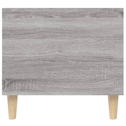 Mesa de centro 90x49x45 cm derivados de madeira cinzento sonoma