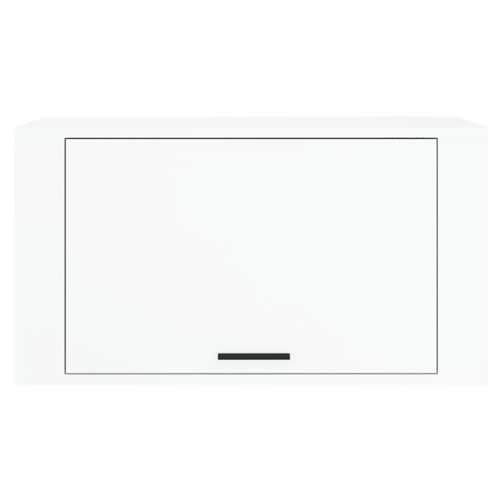 Sapateira parede 70x35x38 cm deriv. de madeira branco brilhante