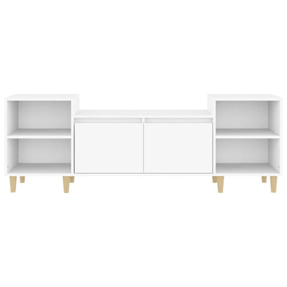 Móvel de TV Malva de 160 cm - Branco - Design Moderno