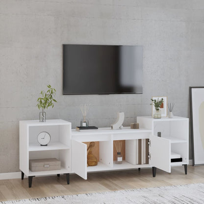 Móvel de TV Lotus de 160 cm - Branco - Design Moderno