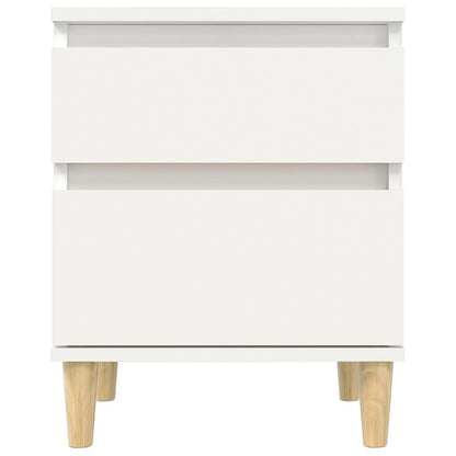 Mesa de cabeceira 40x35x50 cm branco