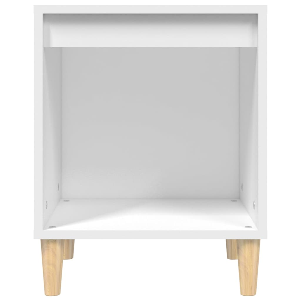 Mesas de cabeceira 2 pcs 40x35x50 cm branco