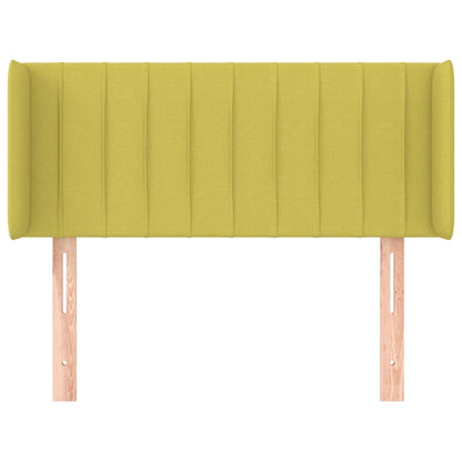 Cabeceira de cama c/ abas tecido 93x16x78/88 cm verde