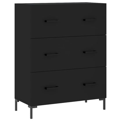 Armário Alto Ella de 180 cm - Preto - Design Moderno