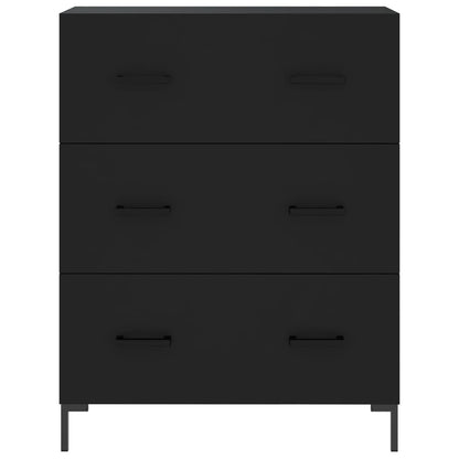 Armário Alto Ella de 180 cm - Preto - Design Moderno