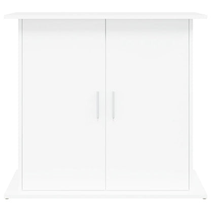 Suporte de aquário 81x36x73 cm derivados de madeira branco