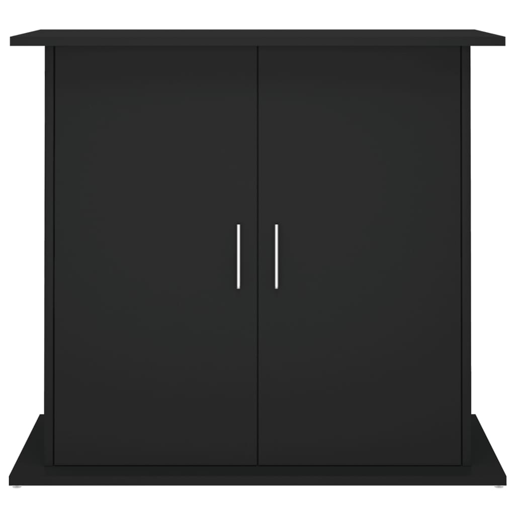 Suporte de aquário 81x36x73 cm derivados de madeira preto