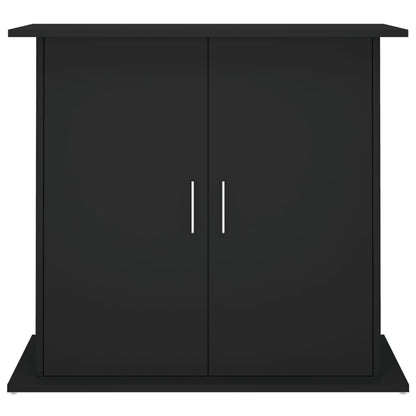 Suporte de aquário 81x36x73 cm derivados de madeira preto