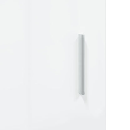 Suporte de aquário 121x41x58 cm deriv. madeira branco brilhante