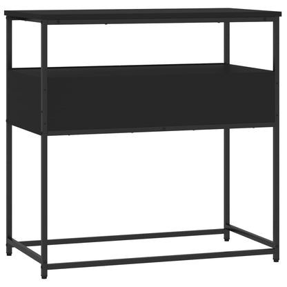 Mesa consola 75x40x75 cm derivados de madeira preto