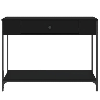 Mesa consola 100x34,5x75 cm derivados de madeira preto