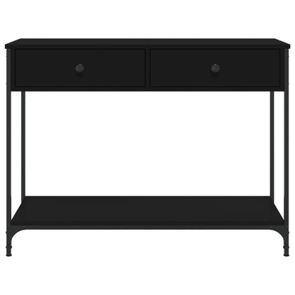 Mesa consola 100x34,5x75 cm derivados de madeira preto