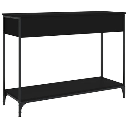 Mesa consola 100x34,5x75 cm derivados de madeira preto