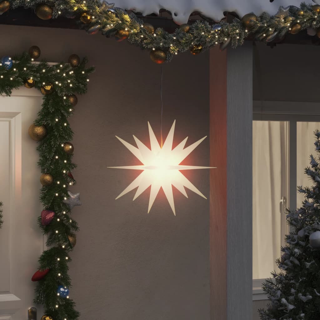 Luz de Natal com LED dobrável 43 cm branco