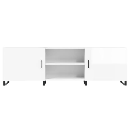 Móvel de TV Portucale de 150cm - Branco Brilhante - Design Moderno