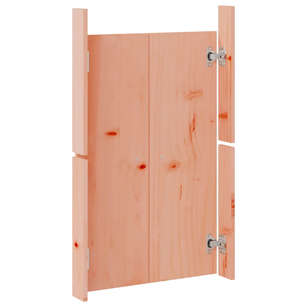 Portas de cozinha p/ exterior 2 pcs 50x9x82 cm madeira douglas