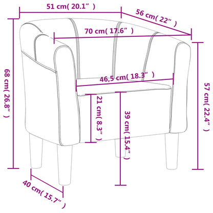 Poltrona Maiza - Em Tecido - Cor Cinzento Escuro- 70x56x68 cm - Design Moderno