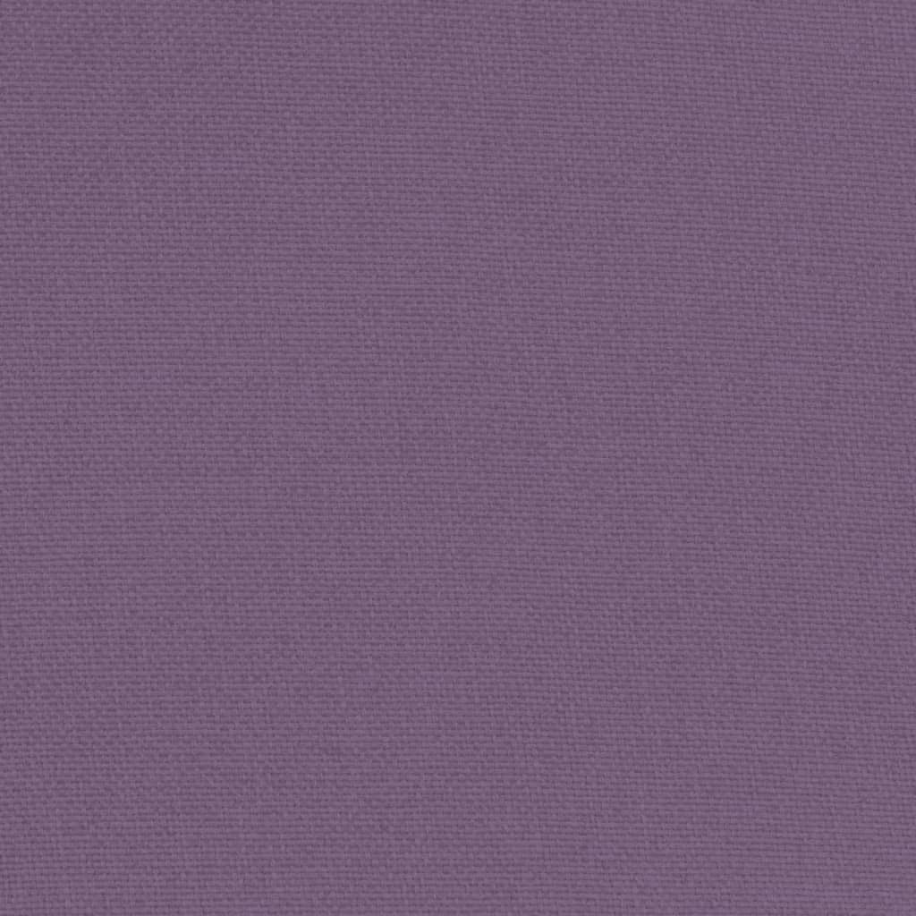 Poltrona Maiza com Apóio de Pés - Em Tecido - Cor Roxo - 70x56x68 cm - Design Moderno