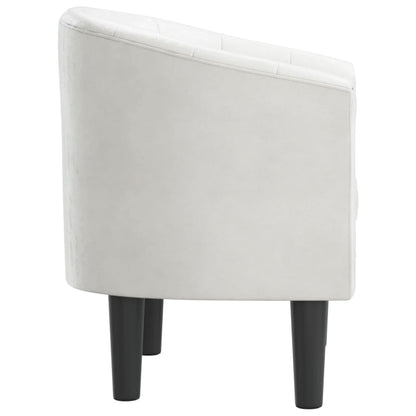 Poltrona Iris - Em Couro Artificial - Cor Branco - 70x56x68 cm - Assento, Encosto e Apóios de Braços Densamente Acolchoados - Design Moderno