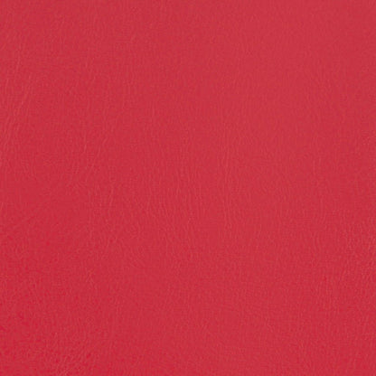 Poltrona Iris - Em Couro Artificial - Cor Vermelho - 70x56x68 cm - Assento, Encosto e Apóios de Braços Densamente Acolchoados - Design Moderno