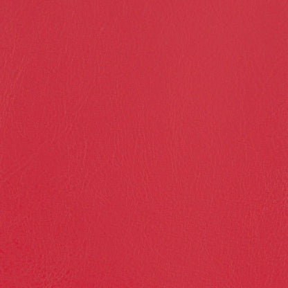 Poltrona Maiza Com Apóio de Pés- Em Couro Artificial - Cor Vermelho - 70 x56x68 cm - Design Moderno