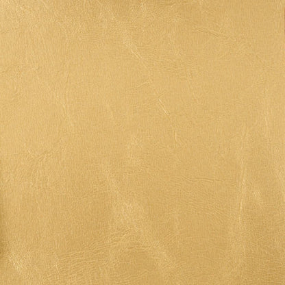 Poltrona Andria em Couro Artificial - Dourado - Design Vintage